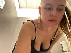 oh yeah, watch me squirting hard in the changing room with my big tits and horny teen pussy masturbating to orgasm