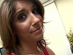 Why is Miley Ann getting her shaved pussy fucked and gaped live in this chat room?