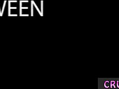 Out of the family, my crony's step sister joins in for some Swalloween fun together.