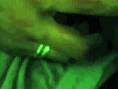 In this steamy scene, a busty ebony redbone delivers sloppy deepthroat head on a massive black monster cock