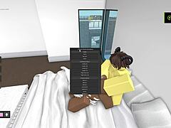 having some good times hanging out with a friendly lady
