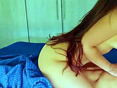 Gorgeous Tanned Latina Teen Rubs Wet Pussy in Homemade Amateur Video