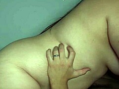 Man, this horny chubby Latina milf with big tits gets fucked so good in cowgirl riding! 🔥