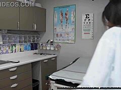 Oh man, Aria Nicole is getting this awesome foot massage from Doctor Tampa right on beat2feetcom