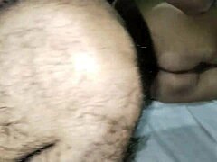 hey, check this indian wife's first time getting hard anal fucked at home