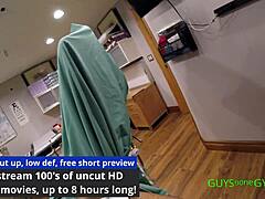 Cum Clinic Extraction 4 Feels Intense With Doctor Tampa In Latex Gloves