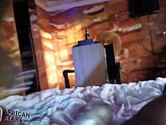 FULL VIDEO shows ebony Lizzy RIDING that FAT LONG DICK in homemade amateur action with intense passion.