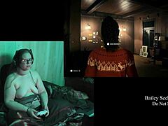 Oh my god, diving into this naked Alan Wake 2 playthrough part 19 with my curvy tattooed body fully exposed!