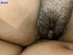 giving sadistic anal to my big ass peruvian comadre homemade style until she wants it out of her tight creampie sex spot
