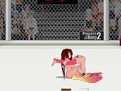 princess of the ring 2: paris vs ember in a fierce street catfight wrestling showdown 😼💥