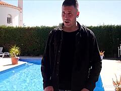 Chica Maria Wars Gets Wet Pussy Licked And Fucked Doggystyle By Pool! Oh Yes!