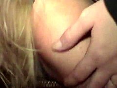 Blonde sluts get fucked by horny husbands