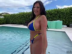 oh, that thick neighbor mona azar coming over to borrow sugar and some dick from jmac, her wet pussy dripping with emotion