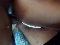 Waking up to a fat curvy beauty spreading for a monster big black cock that fucks her silly in amateur homemade action