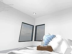 enjoying a casual encounter with a random beauty in condo roblox 02