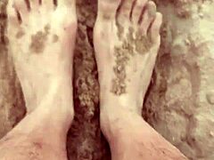 Bare Feet Sensory Play In Sand For Fetish Lovers