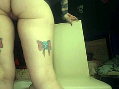 i'm getting so turned on with this closeup naked ass play, fingering my hairy hole deep... oops, slipped in further