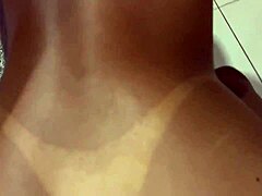 so this pretinha chick is all petite and skinny, getting that intense anal action in doggystyle from behind in the best amateur video ever