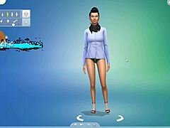 Sims 4 - revisiting the sims and having a milf and a goth milf live together and have sex with different people