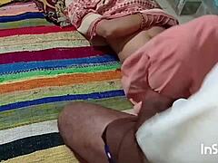 Newly married indian couple engages in hardcore fuck sex with big ass homemade action