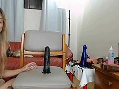 letswild explores deep anal play with toys and fingering in solo session