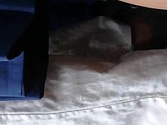 latina woman in skirt riding on the public bus