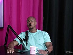 Oh man, I Lucas Ferraz am on Bora Cast with Bruna Carlos - part 1, watchin' on Sheer Red, feelin' all excited.