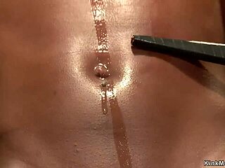 Ebony's Tormented Arch In Bondage Tease