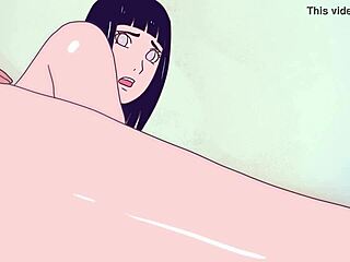Hinata's Sensual Anime Moment