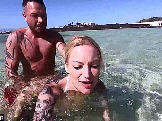 German Girl’s Beach Passion Unleashed