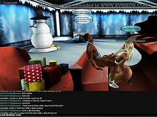 Nyg fucked hard in 3D cartoon game