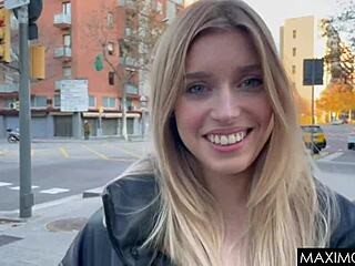 teen's messy oral in barcelona