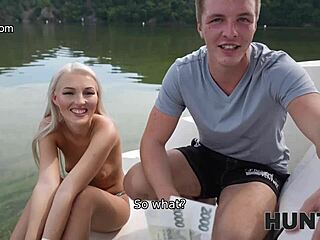 European Teen in Wild Group Fun