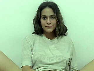 Young Temptress Teases in Secret Bed