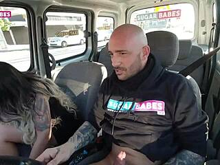 sugarbabestv - greek taxi pounds my rear hard