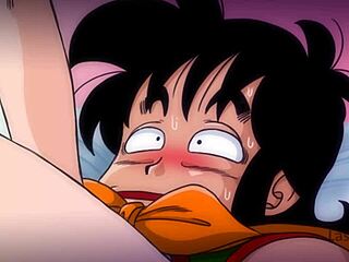 Bulma's big ass gets pounded
