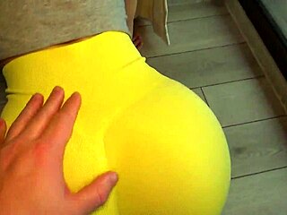 homemade milf’s yoga allure clip