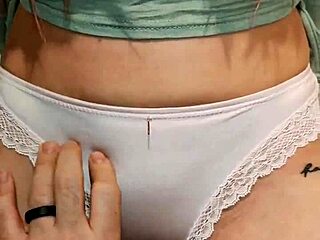 Redhead Teen Step-Sister Shows New Underwear for Close Inspection