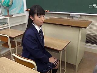 Naughty Japanese Honor Student Punished Hard In Class