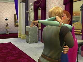 Anna Pleads Kristoff For Rough Fuck In 3D Hentai