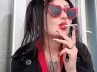Dominatrix Nika’s Smoking Fetish Fuck