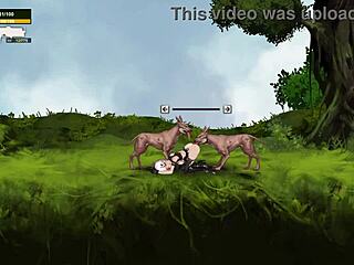 Animated babe craves tight heat