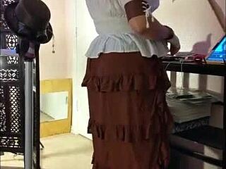hey, wanna see my steampunk pussy dance this halloween full episode?