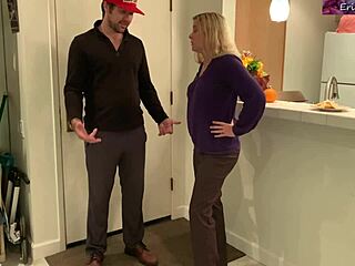 What’s Stepmom Hiding While Pleasing Stepson at Home?