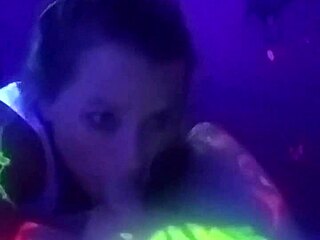 husband and wife love being watched during blowjob
