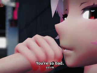 Cute Vampire Sucking You Dry Tonight