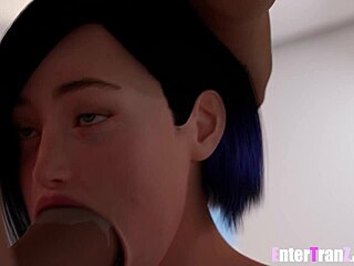 Futanari teen's stepfather keeps her quiet