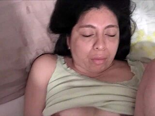 Mexican Wife Rides Husband with Fire