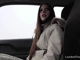 Stranded Teen, Wanna See My Blowjob?