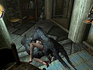 skyrim halloween madness with liza's skeever obsession